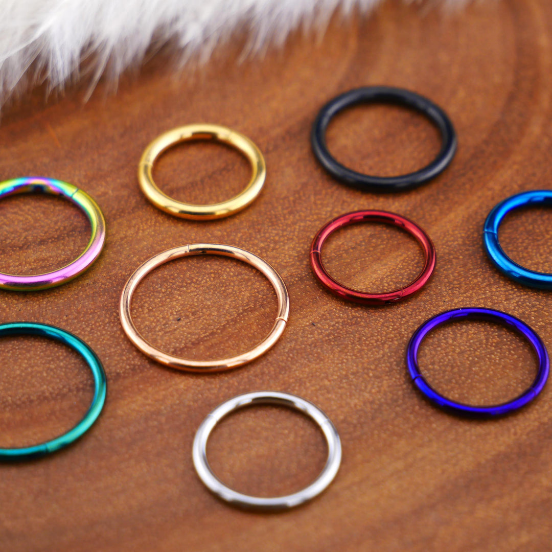 Piercing TITAN Ring Nasenring Septum Helix - 1Q/09