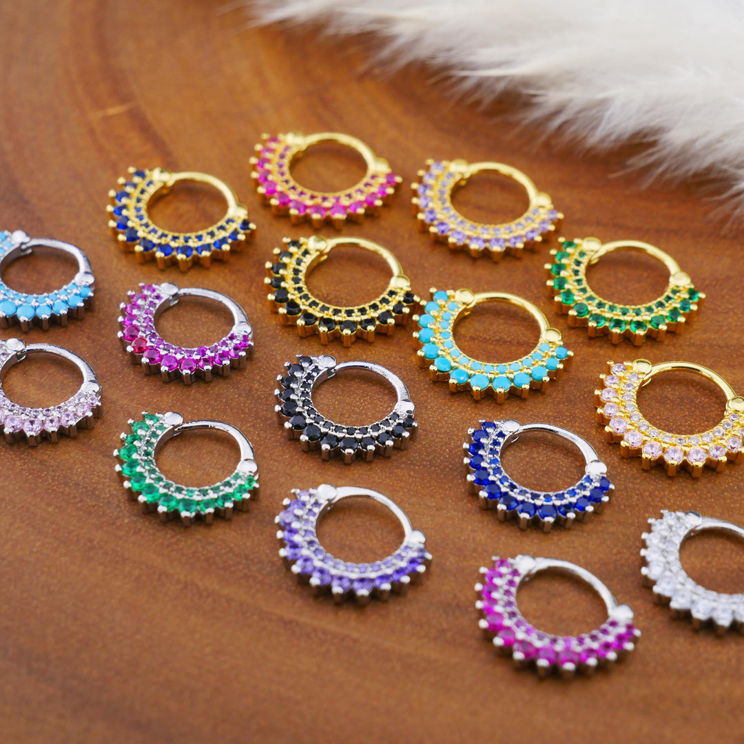 Piercing Ring (18g) Septum Helix Industrial Daith Tragus - 1Q/11