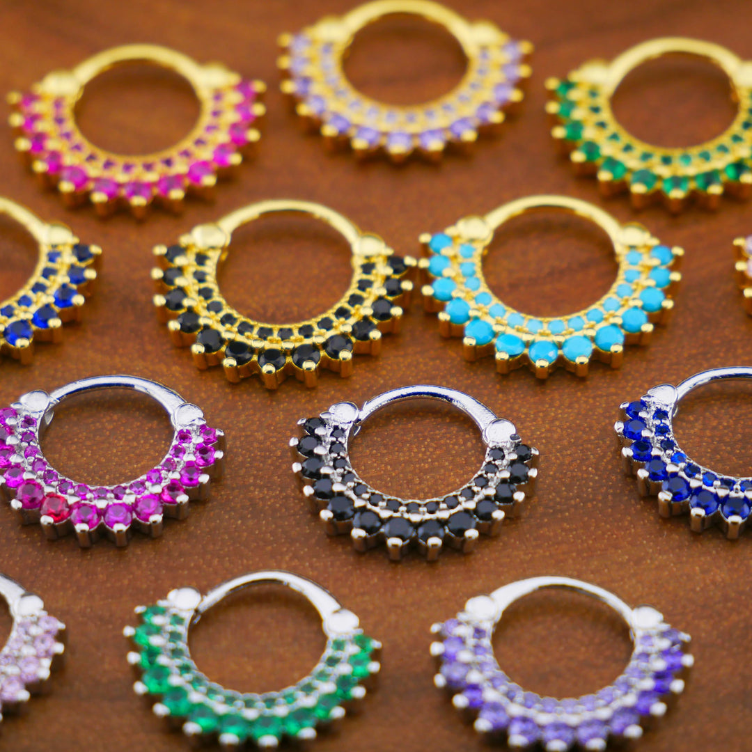 Piercing Ring (18g) Septum Helix Industrial Daith Tragus - 1Q/11