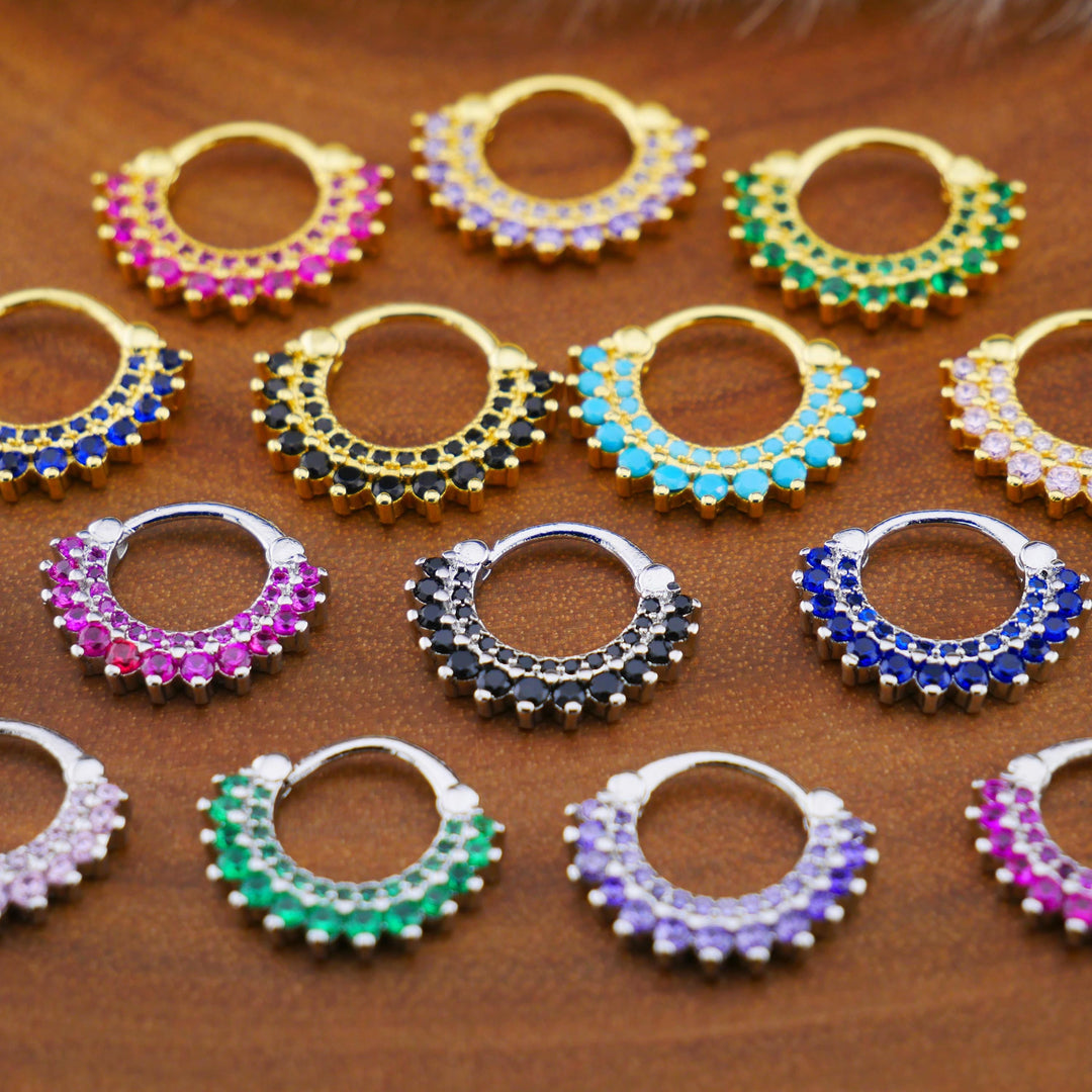 Piercing Ring (18g) Septum Helix Industrial Daith Tragus - 1Q/11