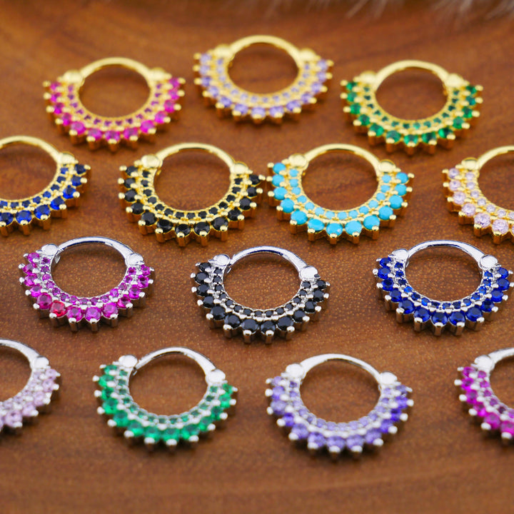 Piercing Ring (18g) Septum Helix Industrial Daith Tragus - 1Q/11