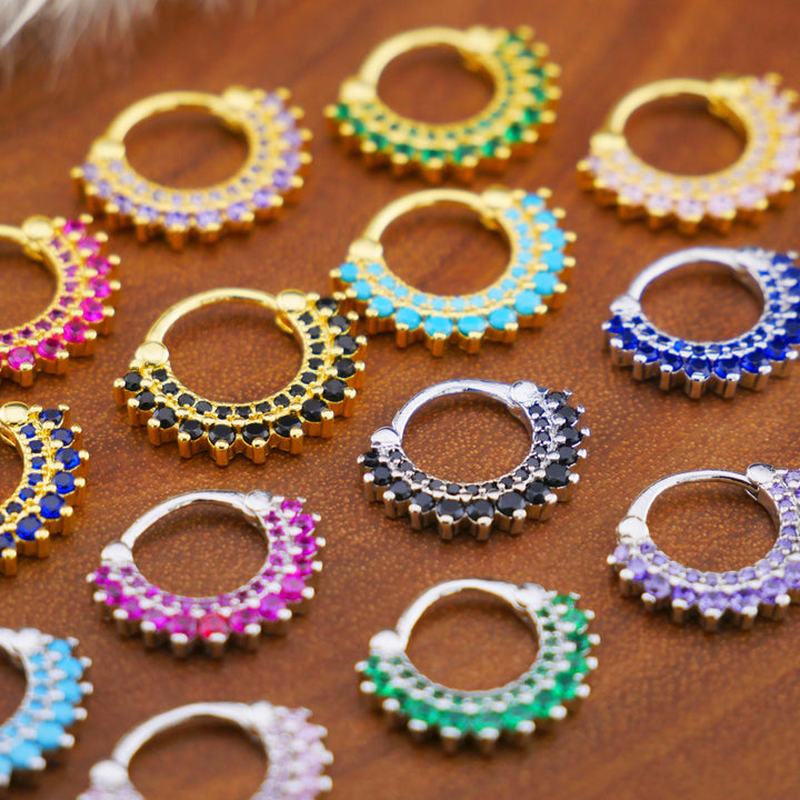 Piercing Ring (18g) Septum Helix Industrial Daith Tragus - 1Q/11