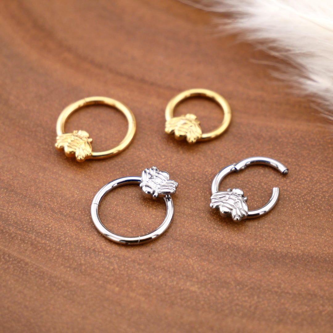 TITAN Piercing Ring Gold Silber - 1R/09