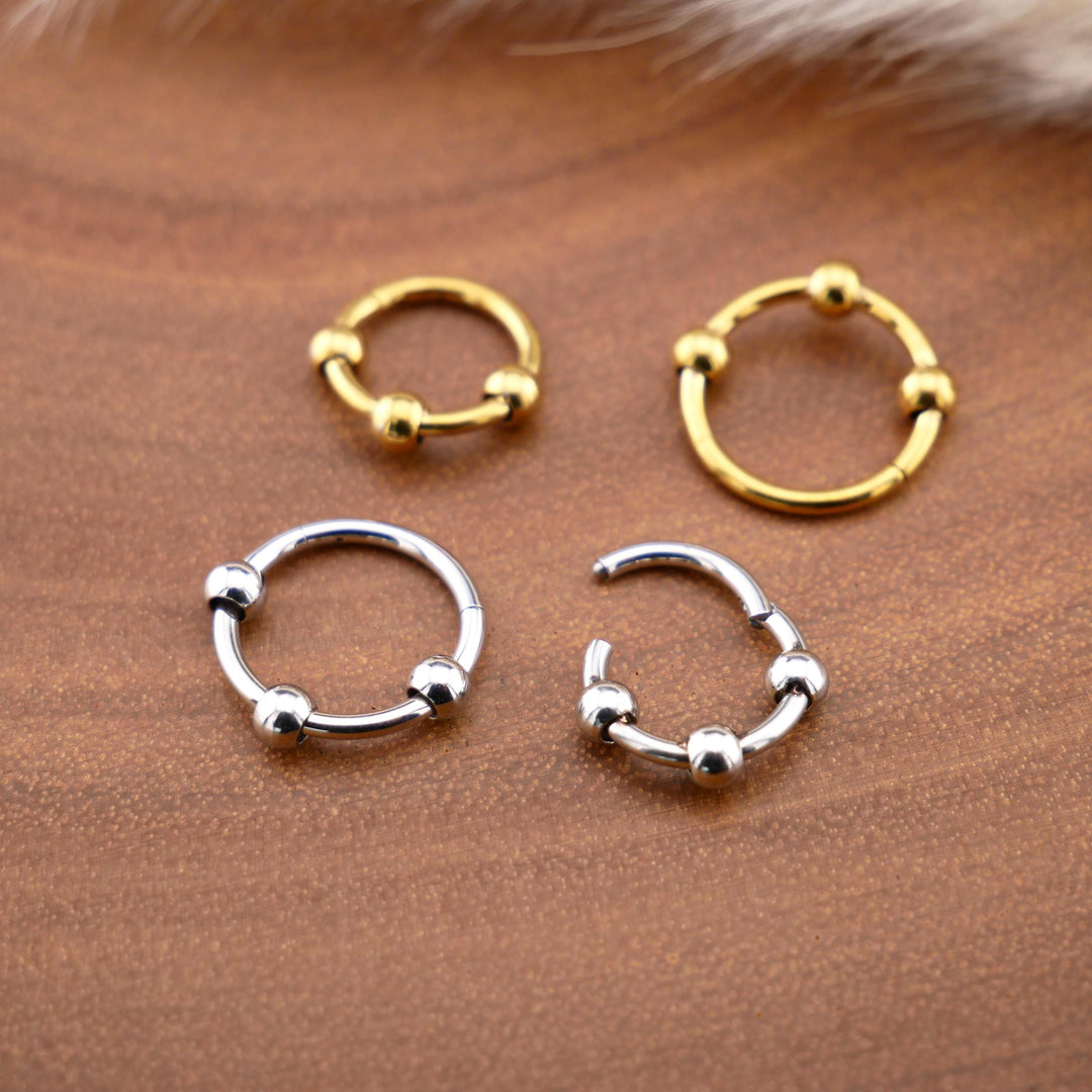 Piercing Ring Septum Chirurgenstahl - 1O/15