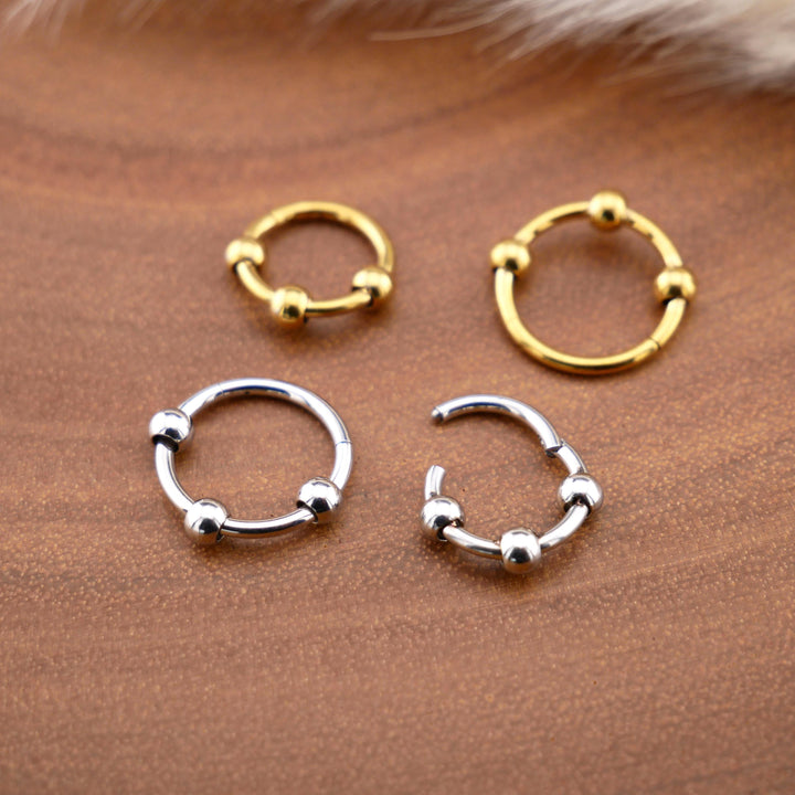 Piercing Ring Septum Chirurgenstahl - 1O/15