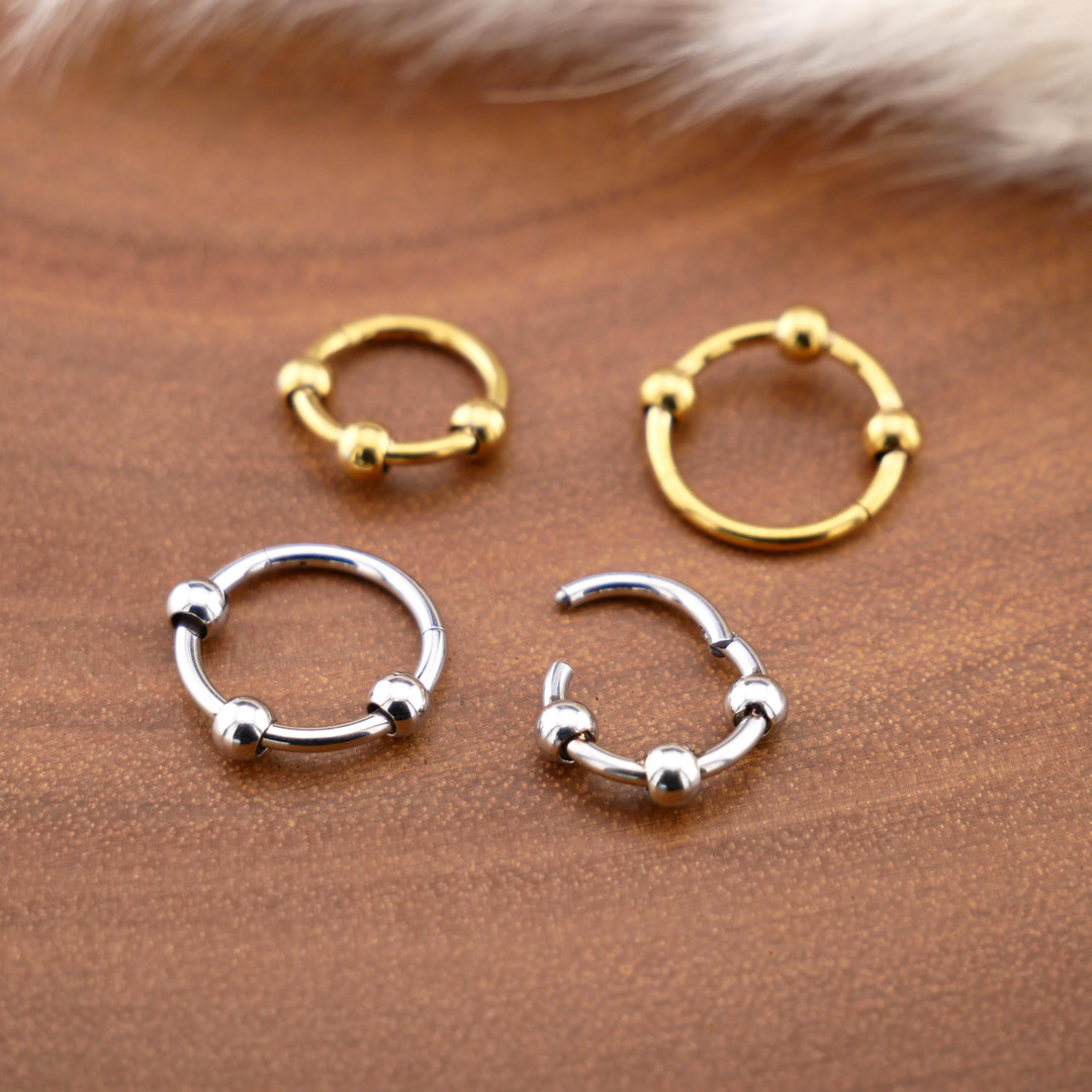 Piercing Ring Septum Chirurgenstahl - 1O/15