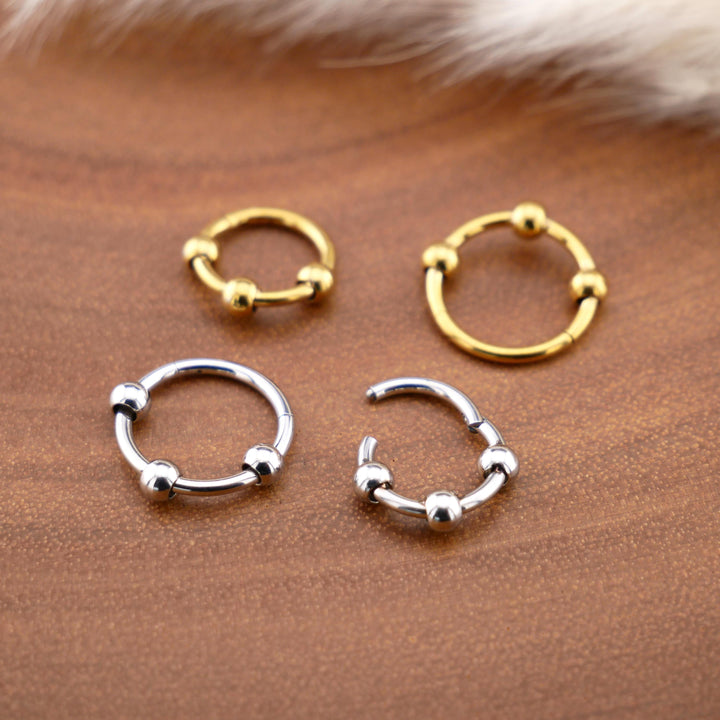 Piercing Ring Septum Chirurgenstahl - 1O/15