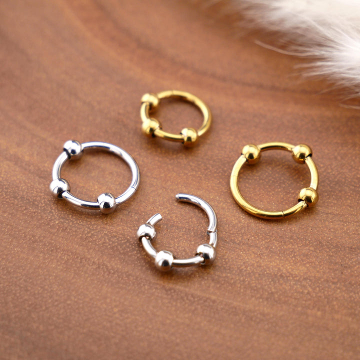 Piercing Ring Septum Chirurgenstahl - 1O/15