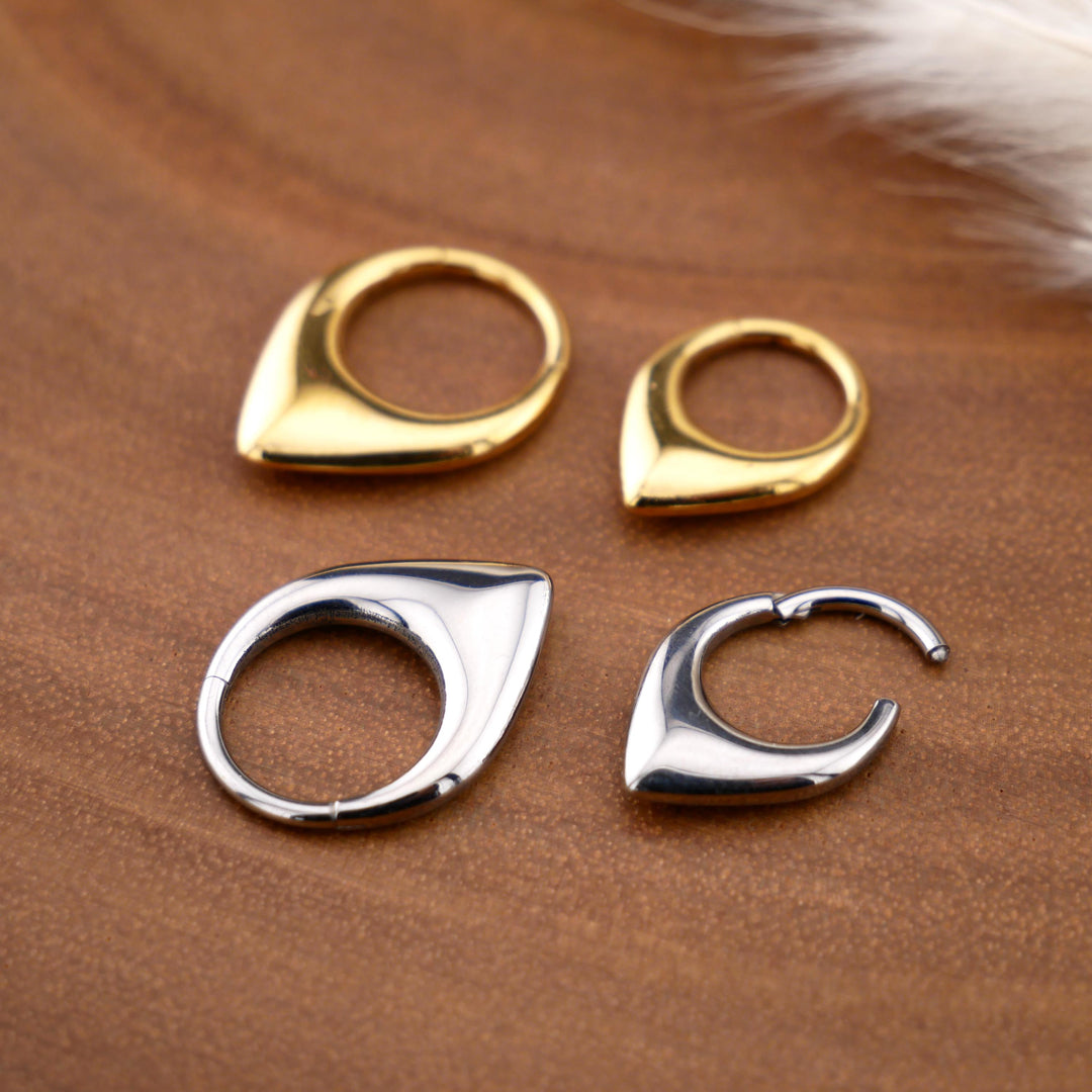 TITAN Piercing Ring Gold Silber - 1R/09