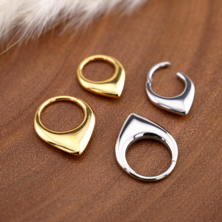 TITAN Piercing Ring Gold Silber - 1R/09