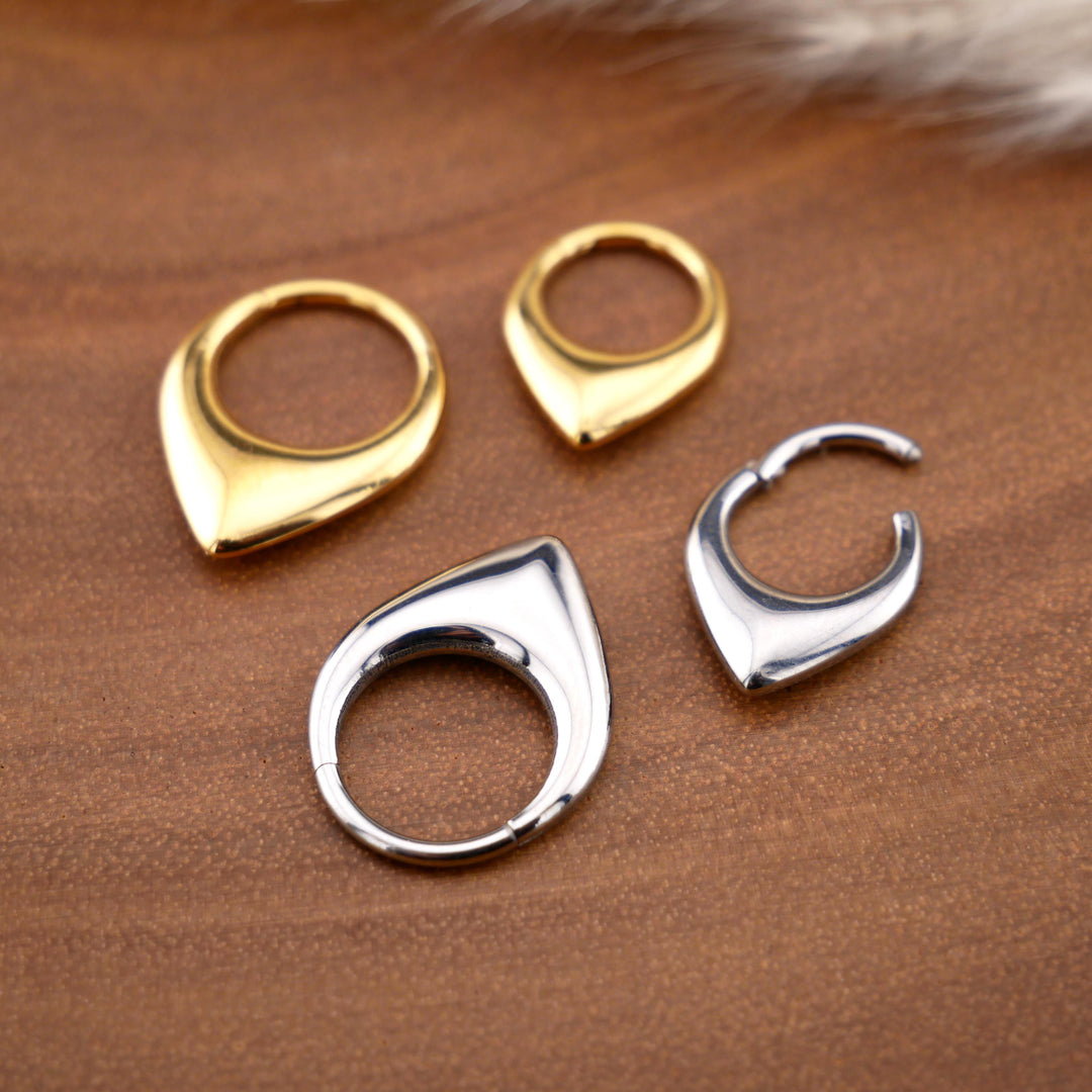 TITAN Piercing Ring Gold Silber - 1R/09