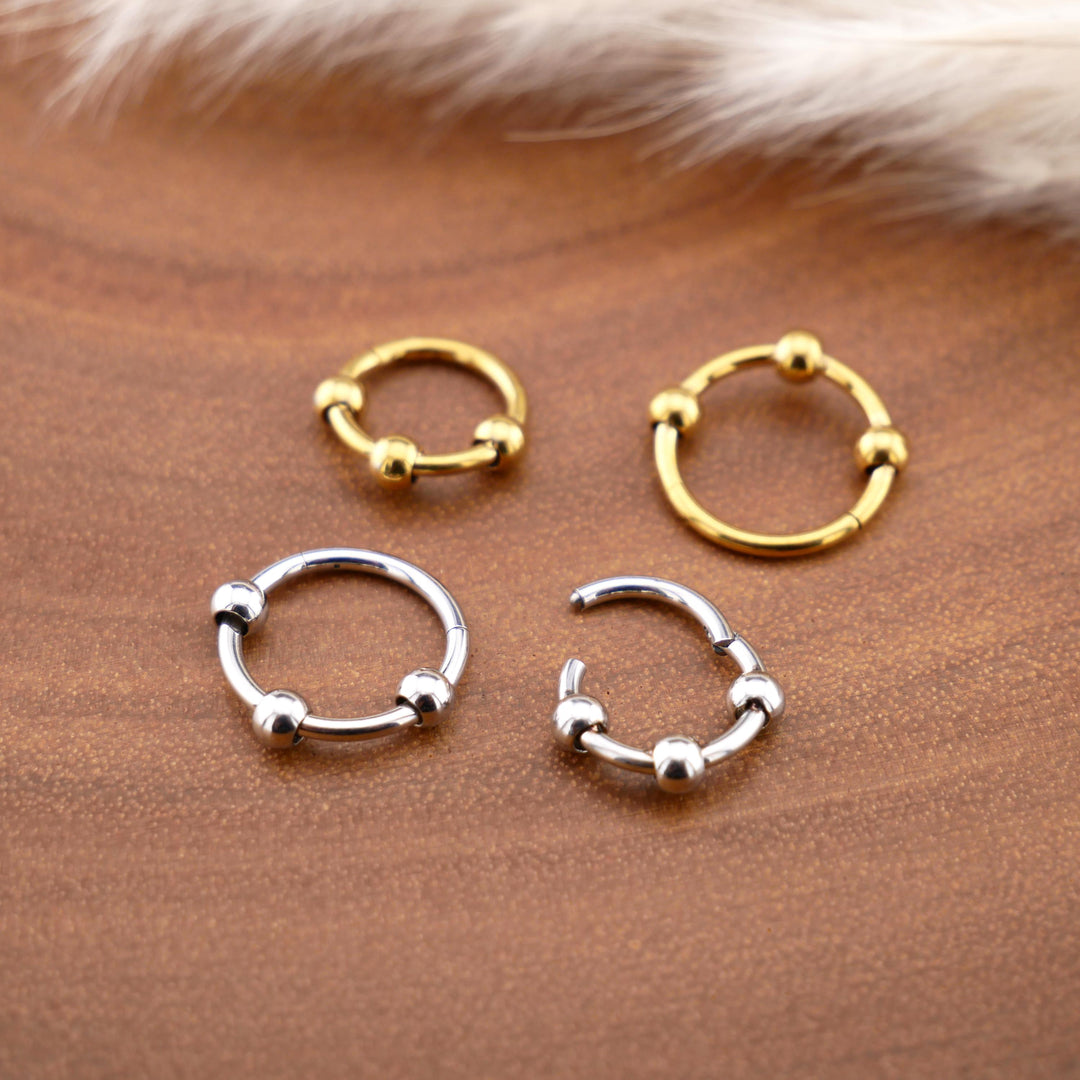 Piercing Ring Septum Chirurgenstahl - 1O/15