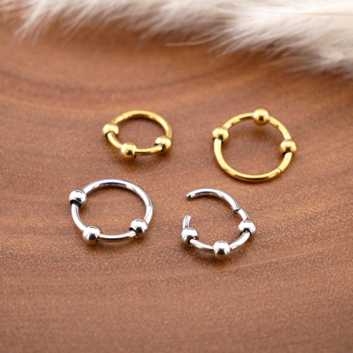 Piercing Ring Septum Chirurgenstahl - 1O/15