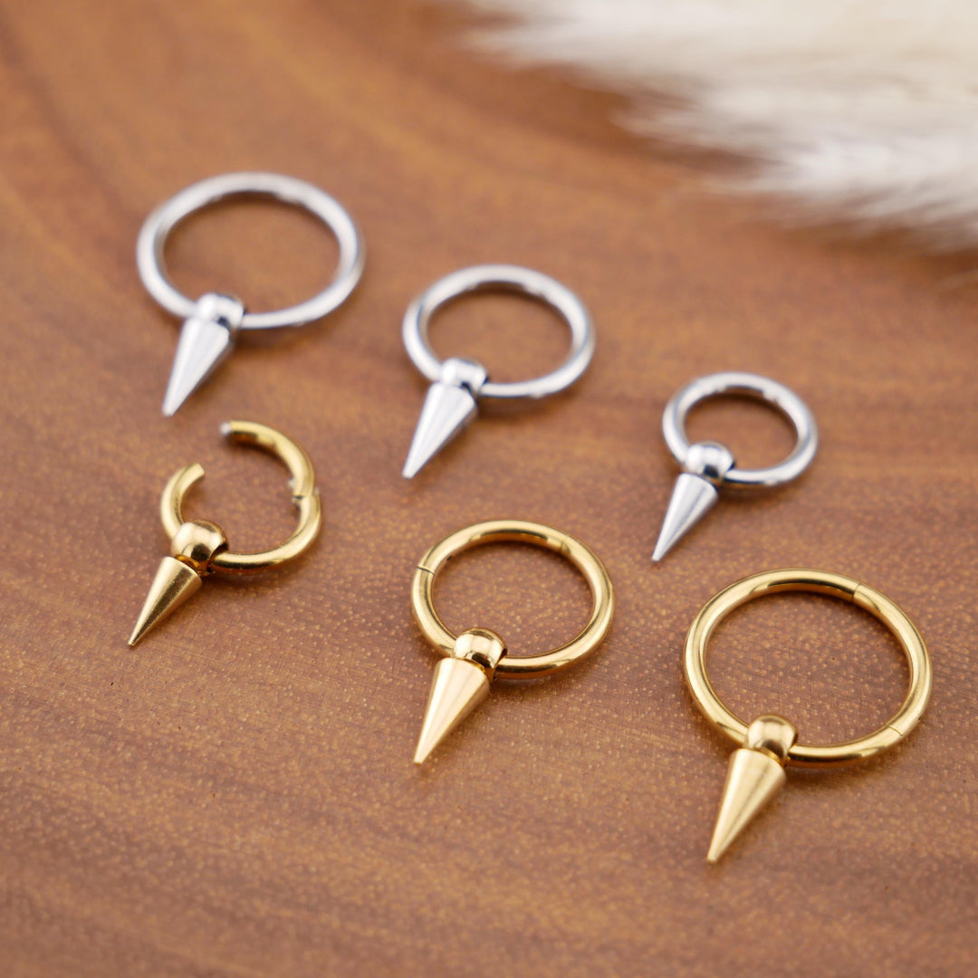 Piercing Ring Septum Chirurgenstahl 1,2mm 16g - 1Q/15