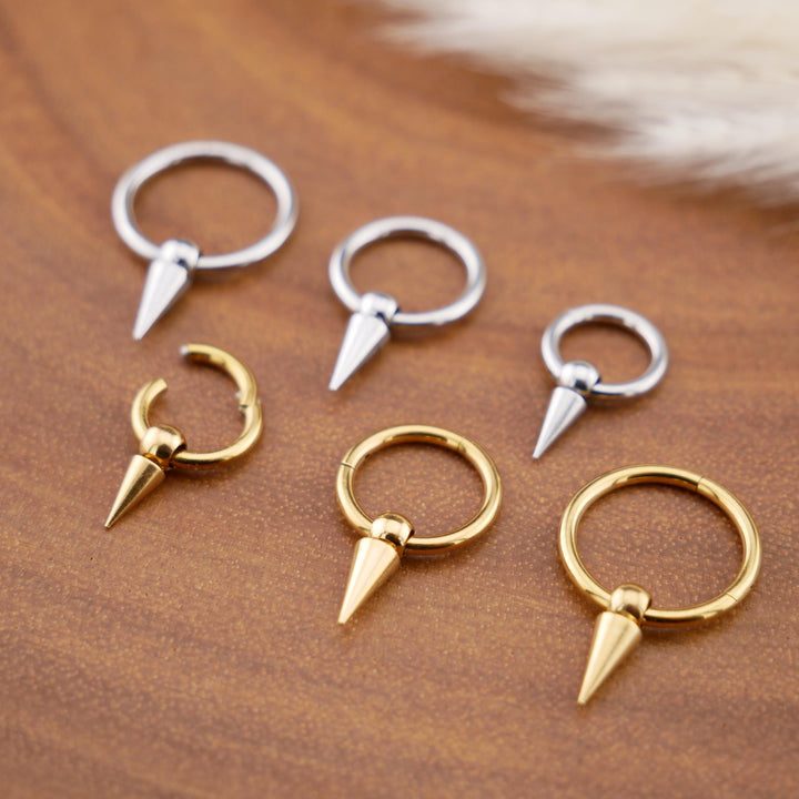 Piercing Ring Septum Chirurgenstahl 1,2mm 16g - 1Q/15