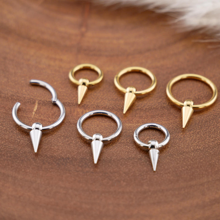 Piercing Ring Septum Chirurgenstahl 1,2mm 16g - 1Q/15