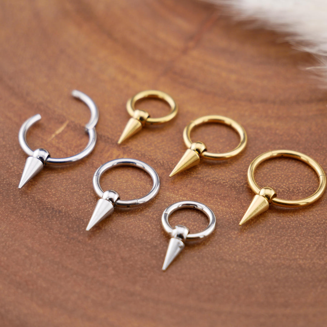 Piercing Ring Septum Chirurgenstahl 1,2mm 16g - 1Q/15