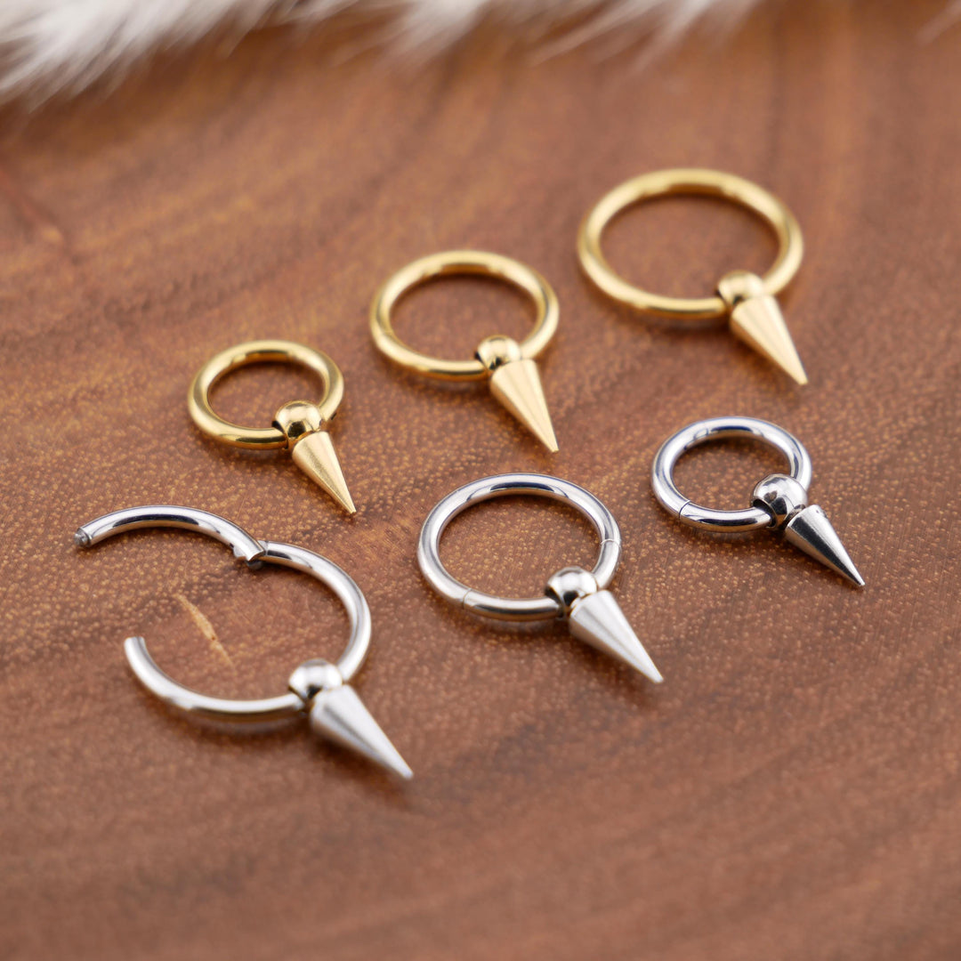 Piercing Ring Septum Chirurgenstahl 1,2mm 16g - 1Q/15