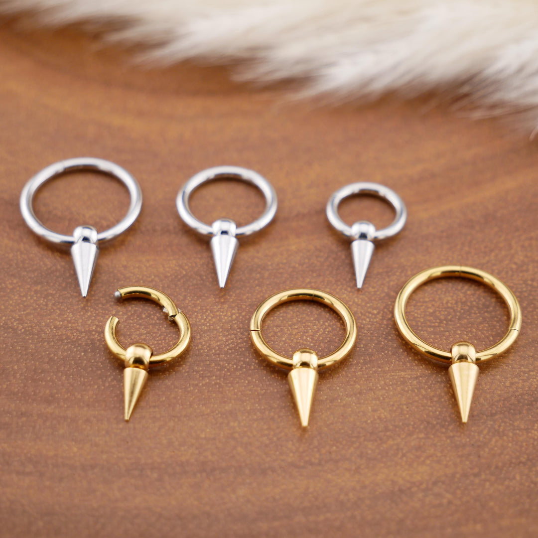 Piercing Ring Septum Chirurgenstahl 1,2mm 16g - 1Q/15