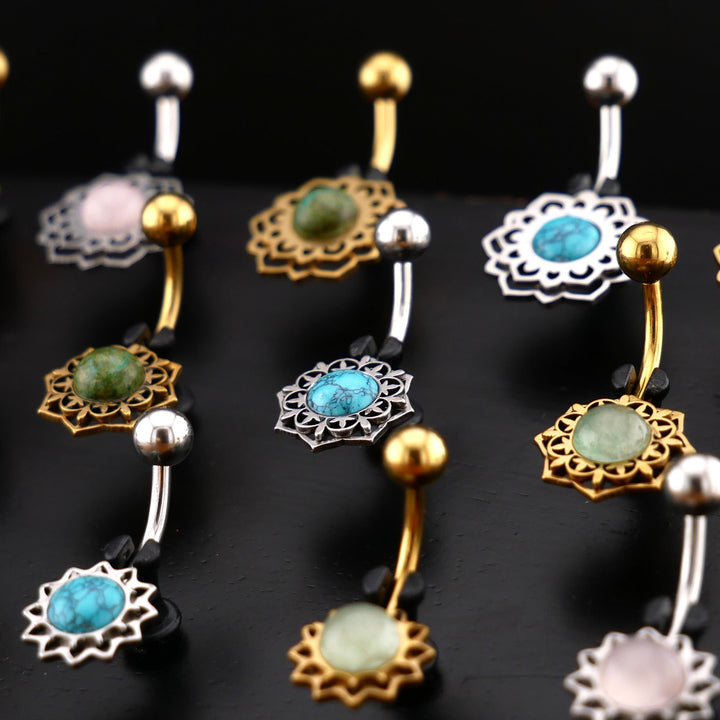 Bauchnabelpiercing Chirurgenstahl - 1V/02