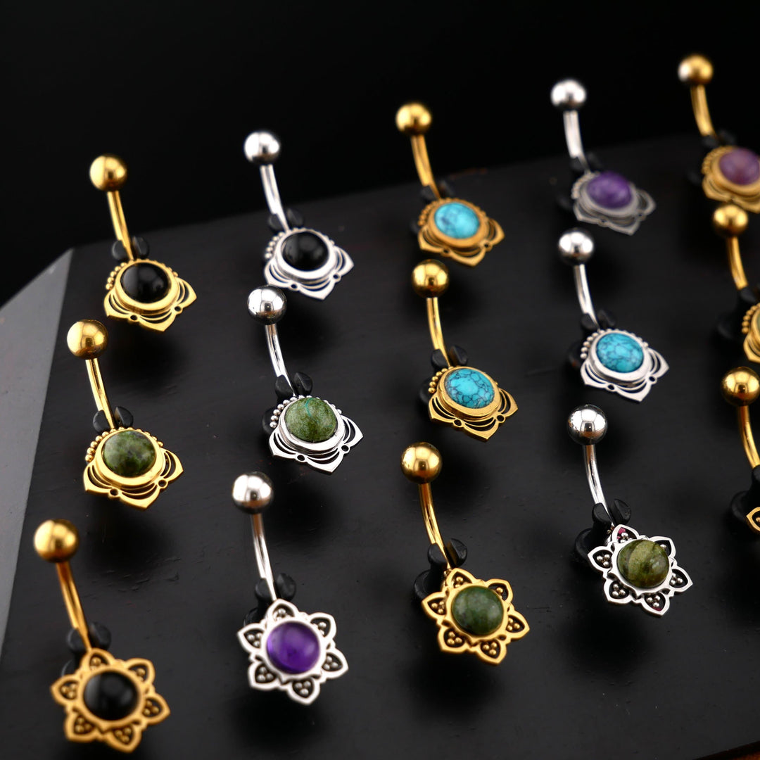 Bauchnabelpiercing Chirurgenstahl - 1V/04