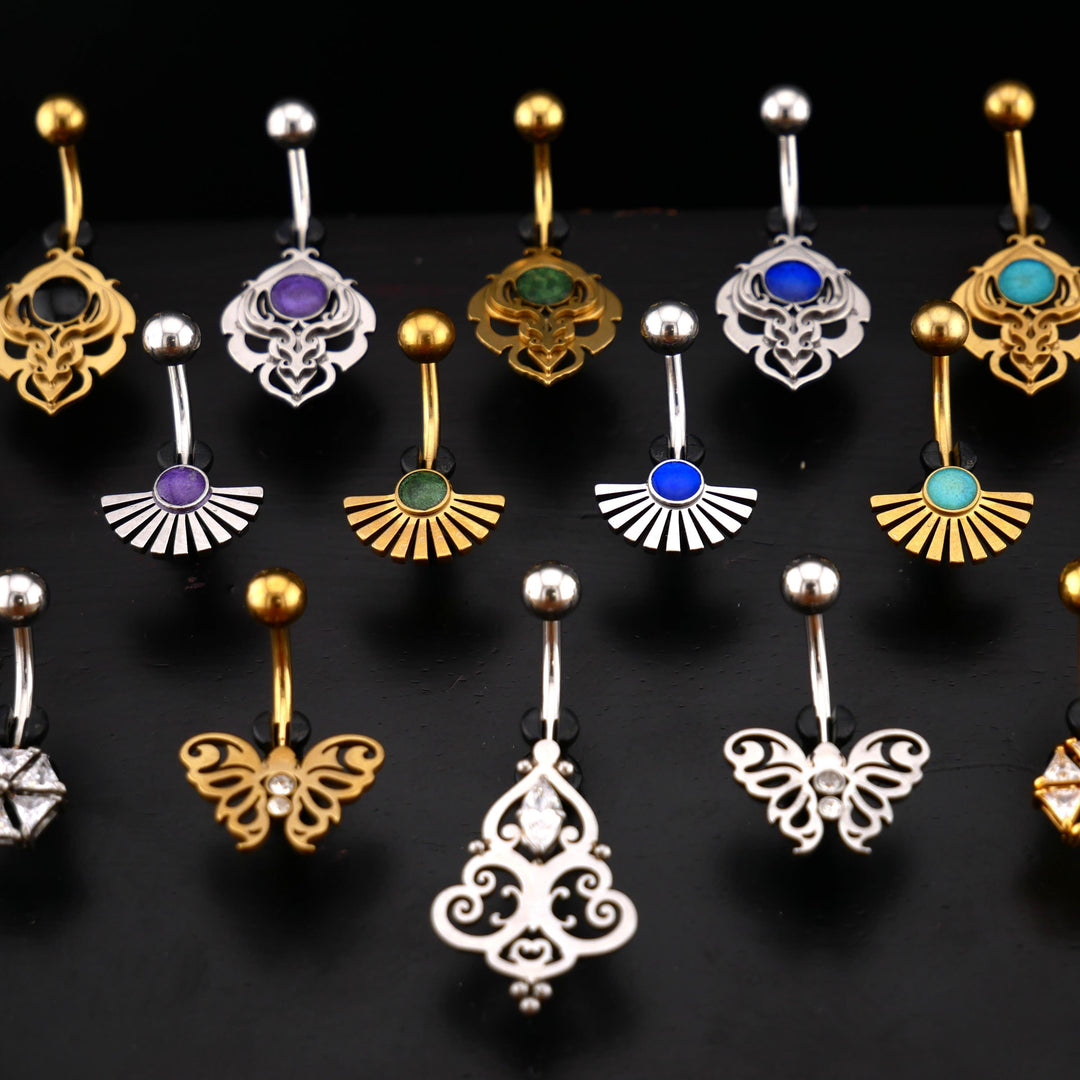 Bauchnabelpiercing Chirurgenstahl - 1V/03