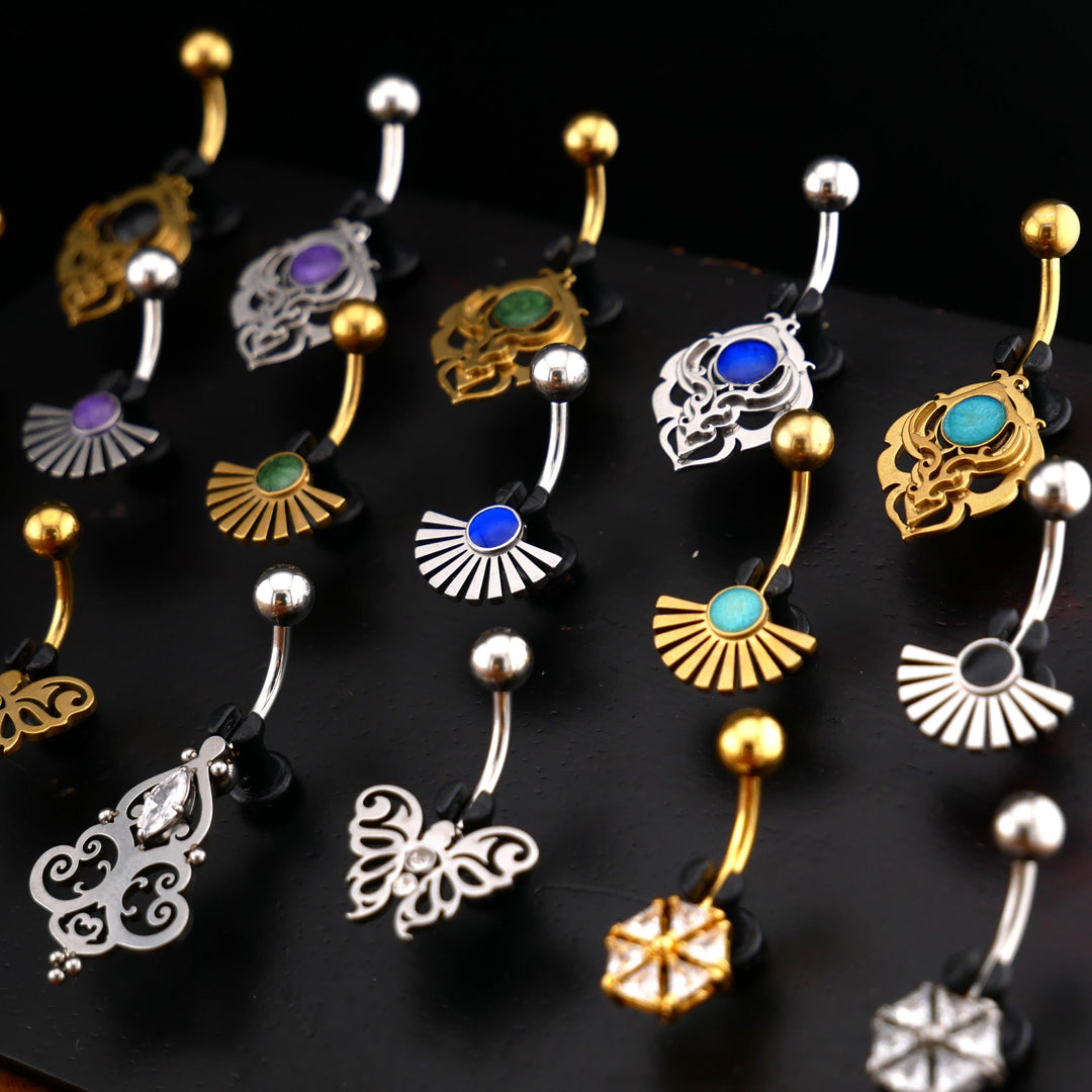 Bauchnabelpiercing Chirurgenstahl - 1V/03