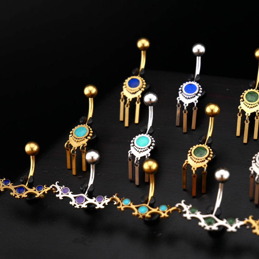 Bauchnabelpiercing Chirurgenstahl - 1V/05