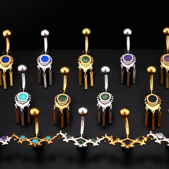 Bauchnabelpiercing Chirurgenstahl - 1V/05