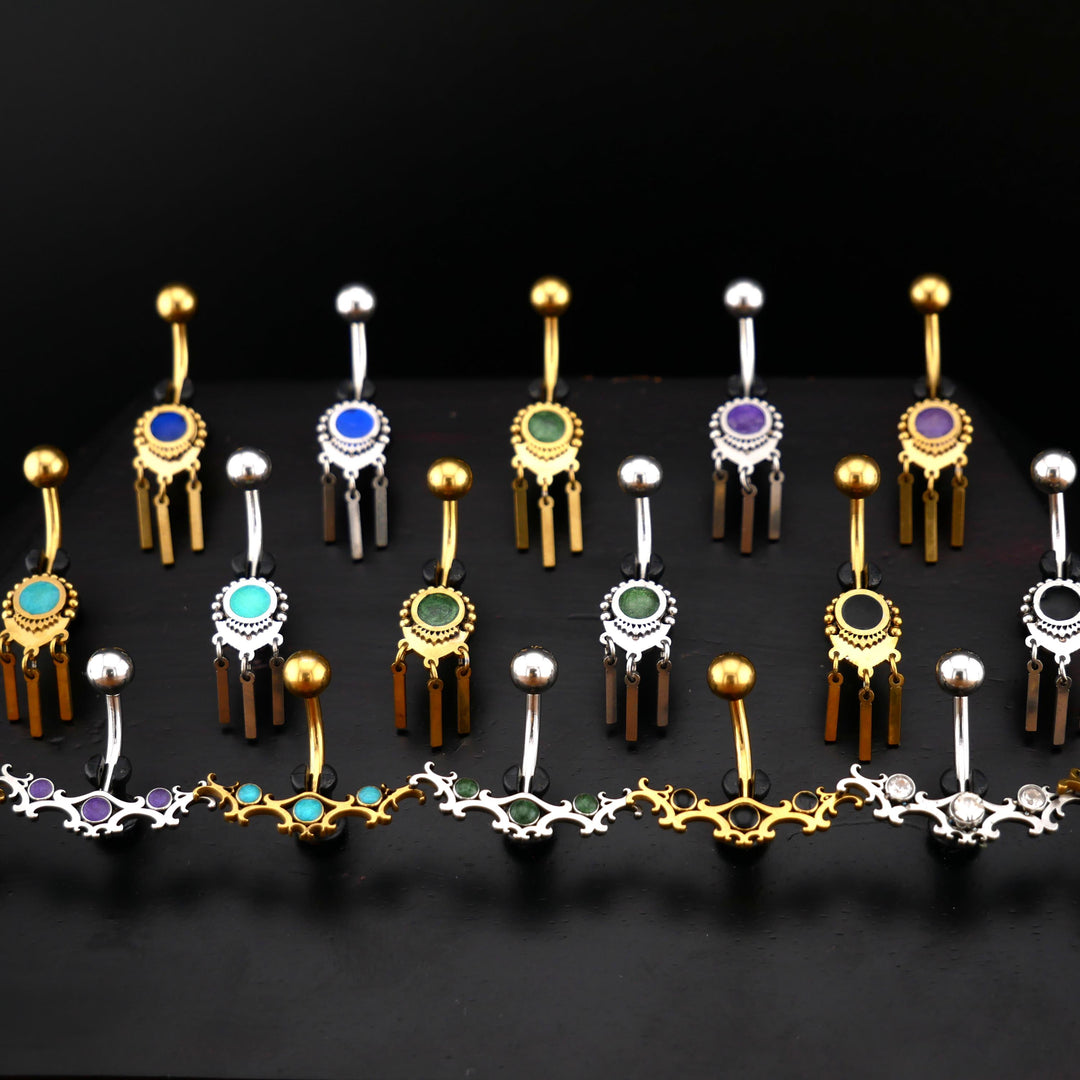 Bauchnabelpiercing Chirurgenstahl - 1V/05