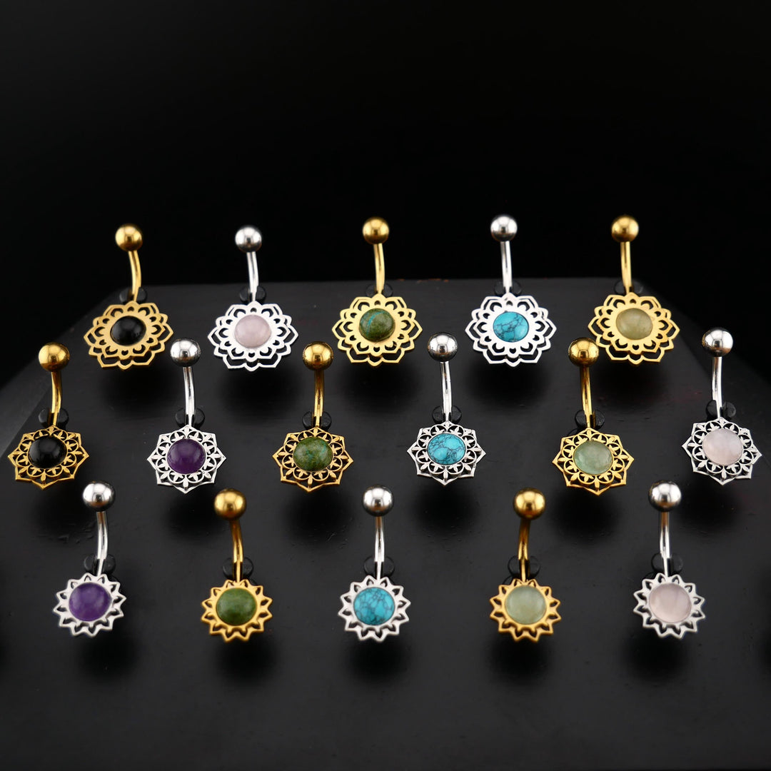 Bauchnabelpiercing Chirurgenstahl - 1V/02