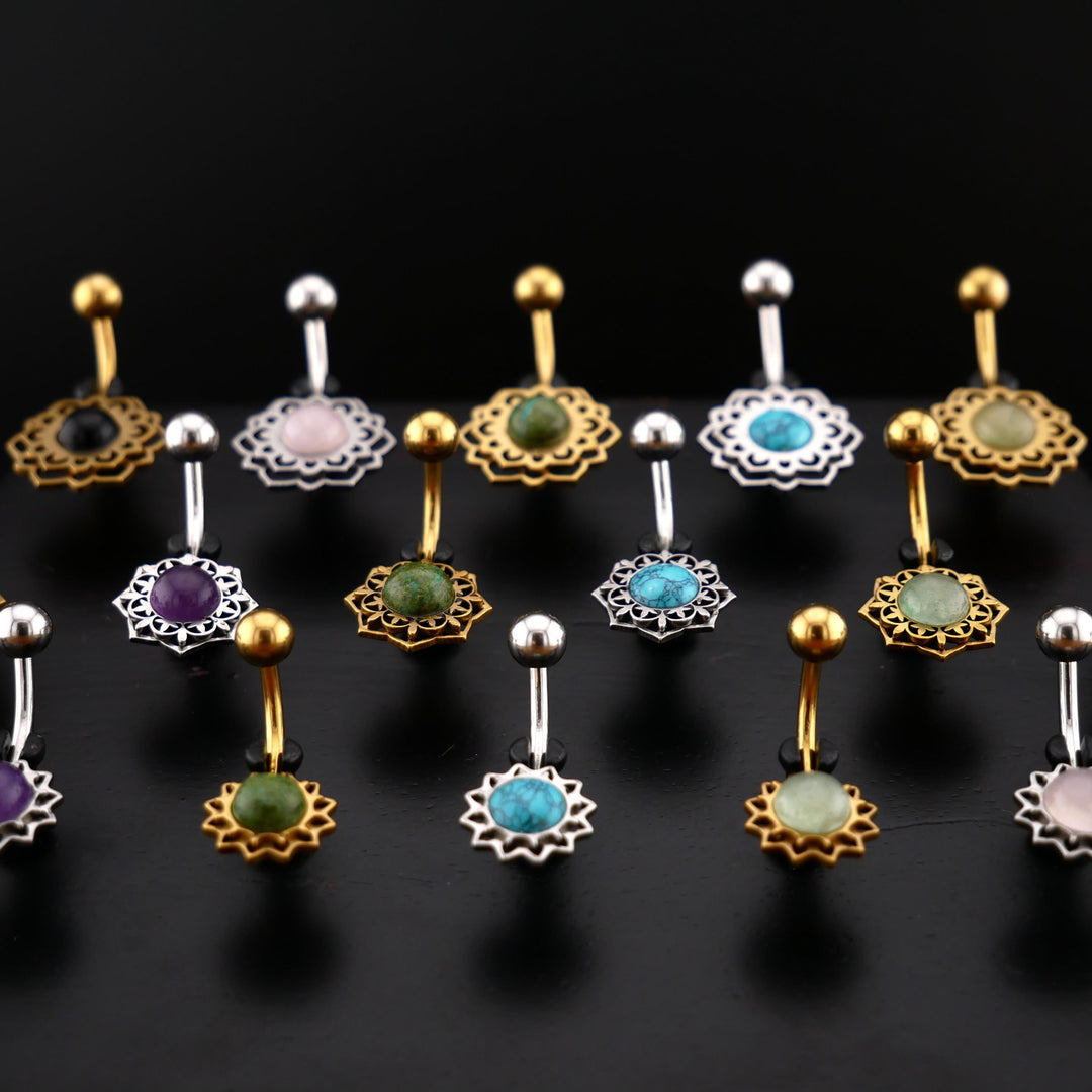 Bauchnabelpiercing Chirurgenstahl - 1V/02