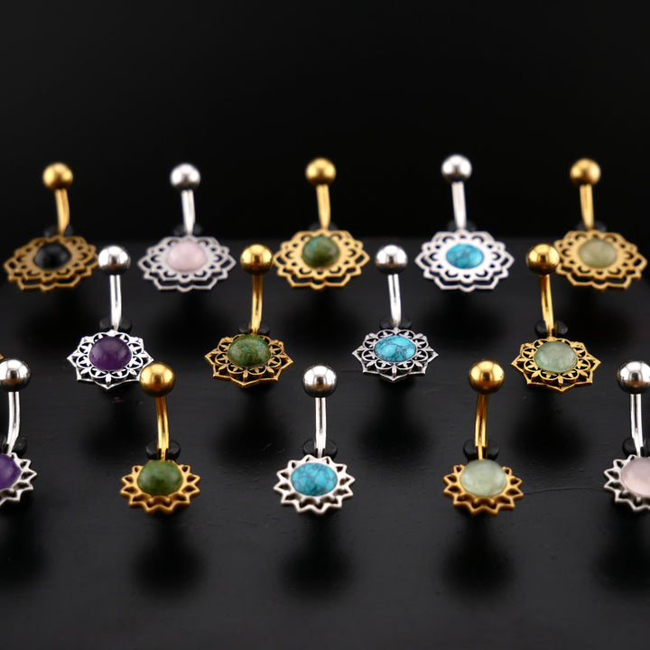 Bauchnabelpiercing Chirurgenstahl - 1V/02