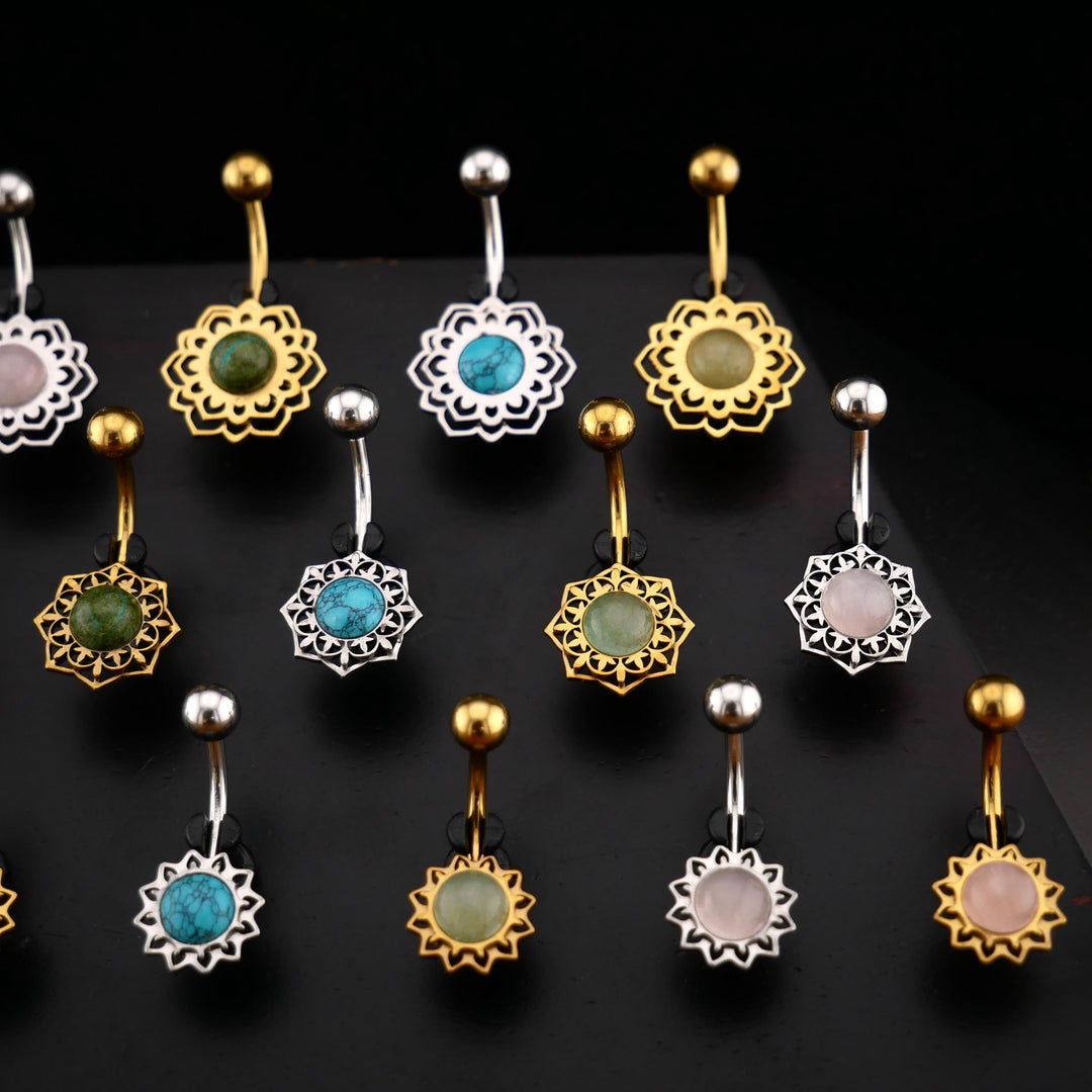 Bauchnabelpiercing Chirurgenstahl - 1V/02