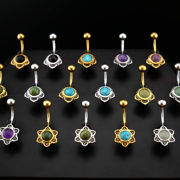 Bauchnabelpiercing Chirurgenstahl - 1V/04