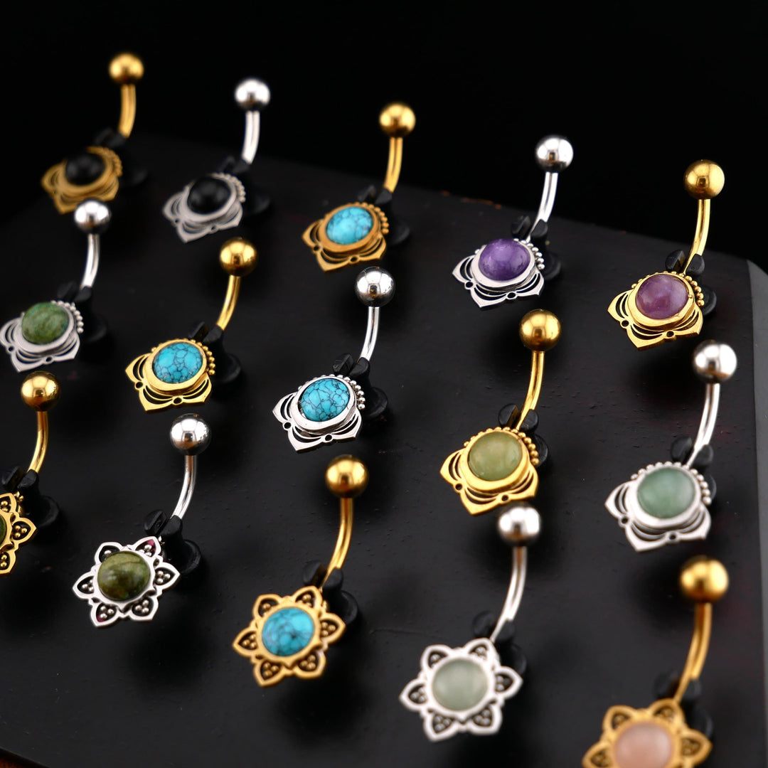 Bauchnabelpiercing Chirurgenstahl - 1V/04