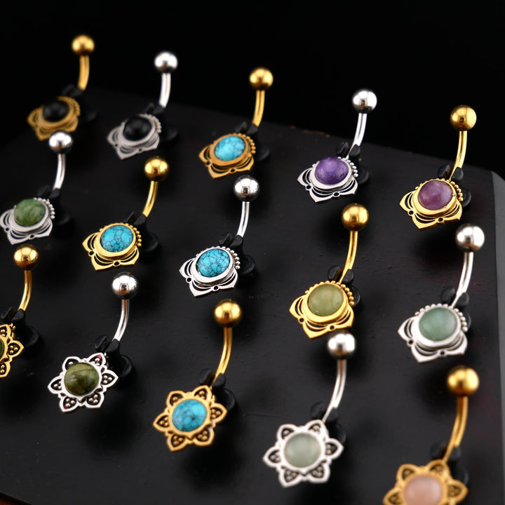 Bauchnabelpiercing Chirurgenstahl - 1V/04