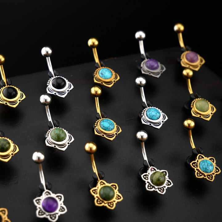 Bauchnabelpiercing Chirurgenstahl - 1V/04