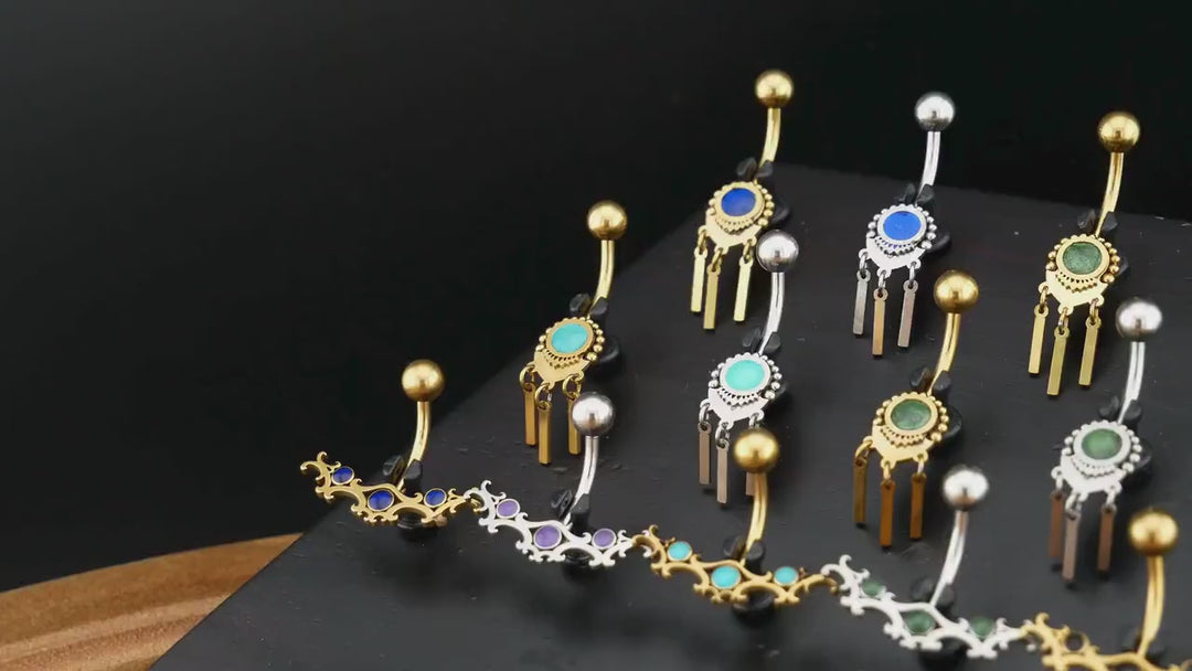 Bauchnabelpiercing Chirurgenstahl - 1V/05