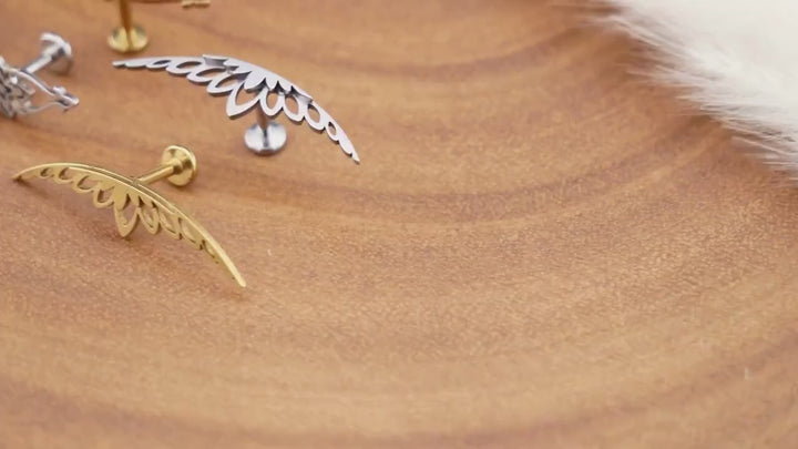 Piercing Stecker Labret aus Chirurgenstahl - 1T/14