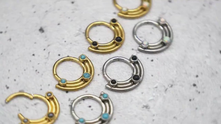 Piercing Septum Ring Helix Daith - 1I/02