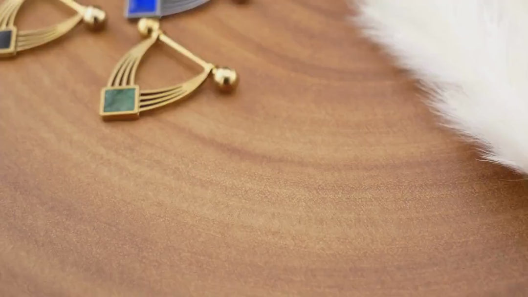 1x Nippelpiercing Gold und Silber mit Epoxy - 1S/01