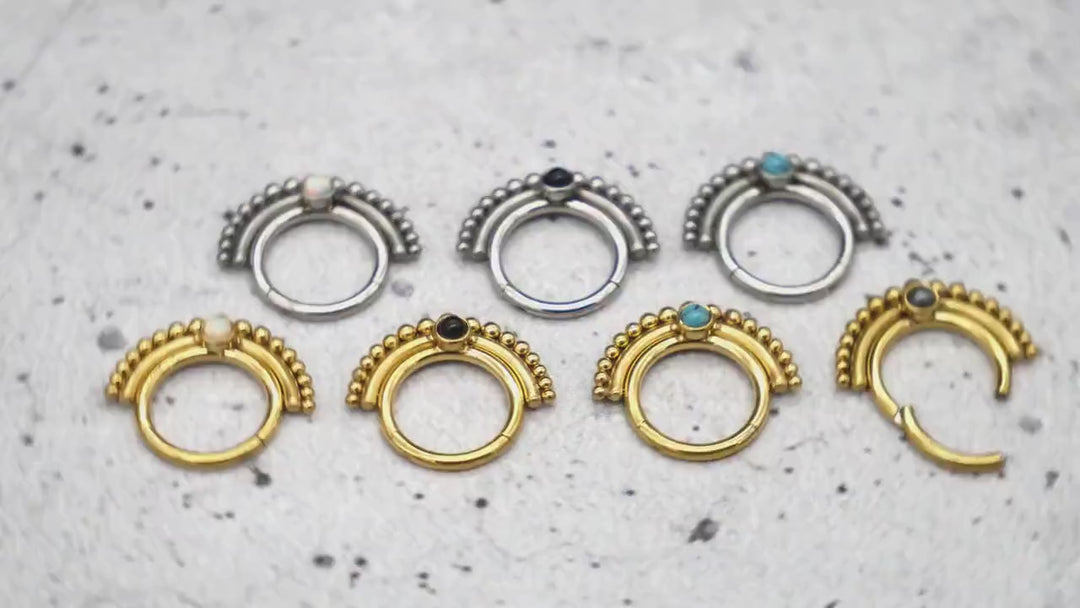 Piercing Septum Helix Daith Ring - 1I/02