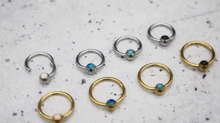Piercing/Septum Chirurgenstahl Clicker - 1N/13