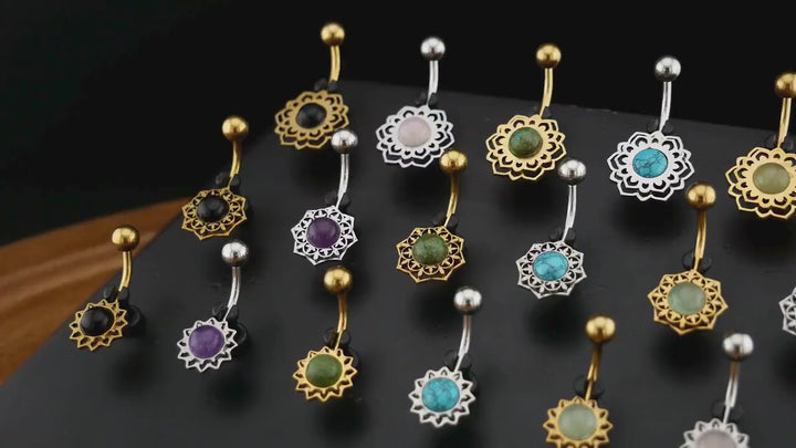 Bauchnabelpiercing Chirurgenstahl - 1V/02