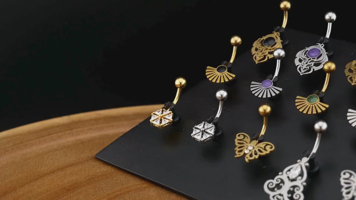 Bauchnabelpiercing Chirurgenstahl - 1V/03