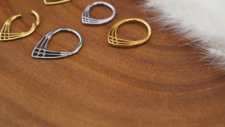 Piercing Ring Septum Chirurgenstahl - 1O/15