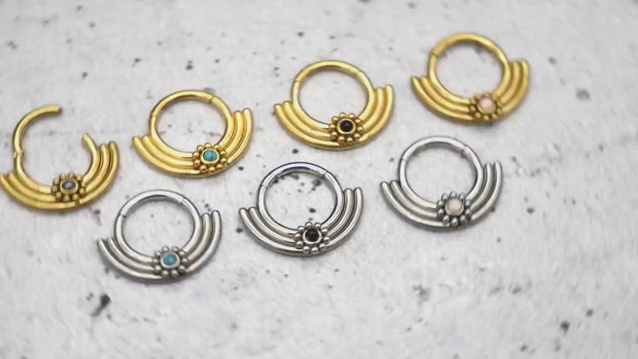 Piercing Septum Helix Daith Ring - 1I/02
